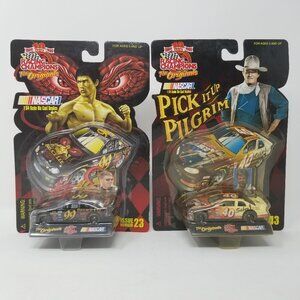 Racing Champions NASCAR Bruce Lee John Wayne Diecast Cars VTG 90s Diecast 1:64